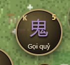 Nút Gọi quỷ trên vòng phím nhanh